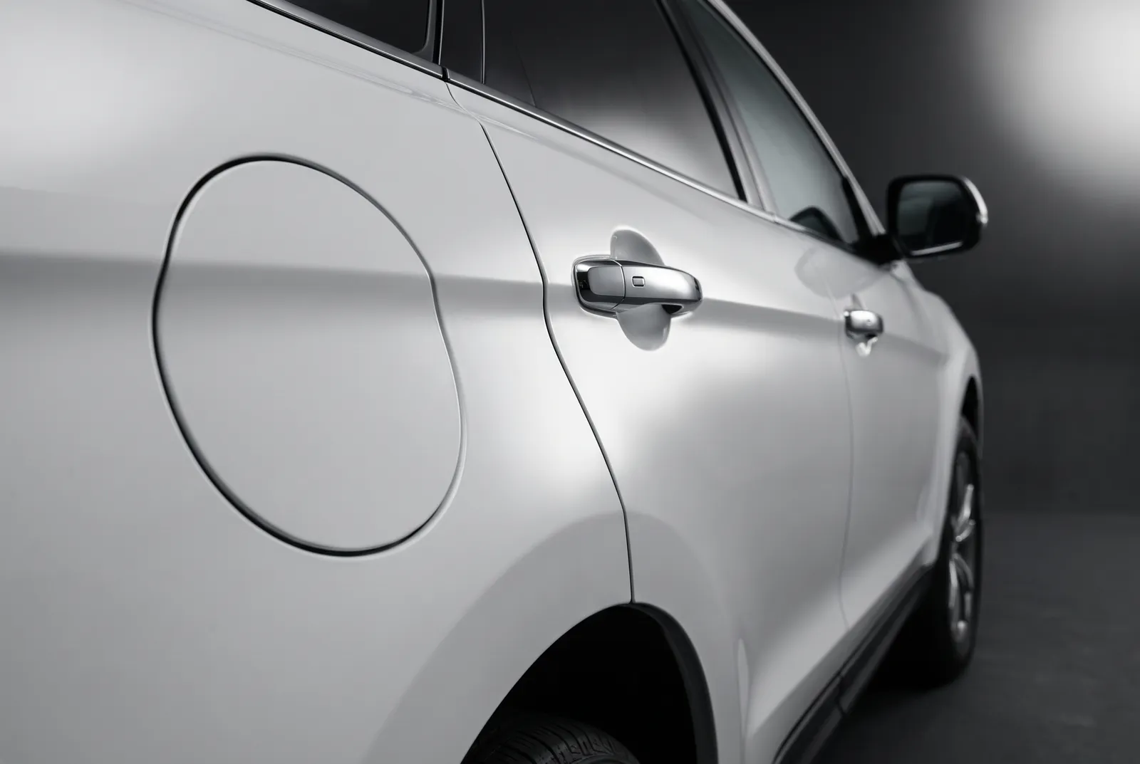 Detail van een Cadillac